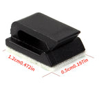 Self-Adhesive Car Wire Organizer Clips - 20 Pack