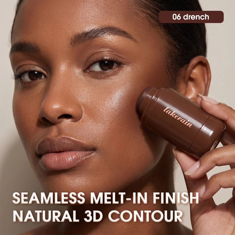 Cream Bronzer Stick for Sculpted Face Contouring