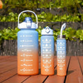 Motivational Leakproof Water Bottle with Time Marker