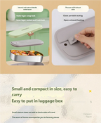 Electric Stainless Steel Portable Food Warmer Lunch Box
