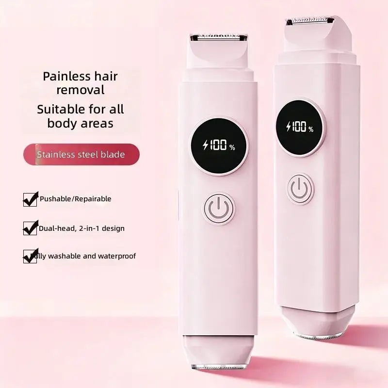 2-in-1 Painless Electric Shaver for Women - 2