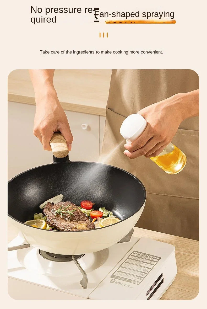 Refillable Oil Spray Bottle for Kitchen Cooking