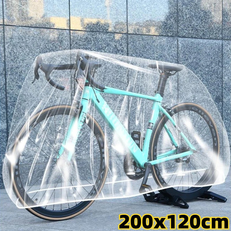 Disposable Waterproof Bicycle and Motorcycle Dust Cover - 1