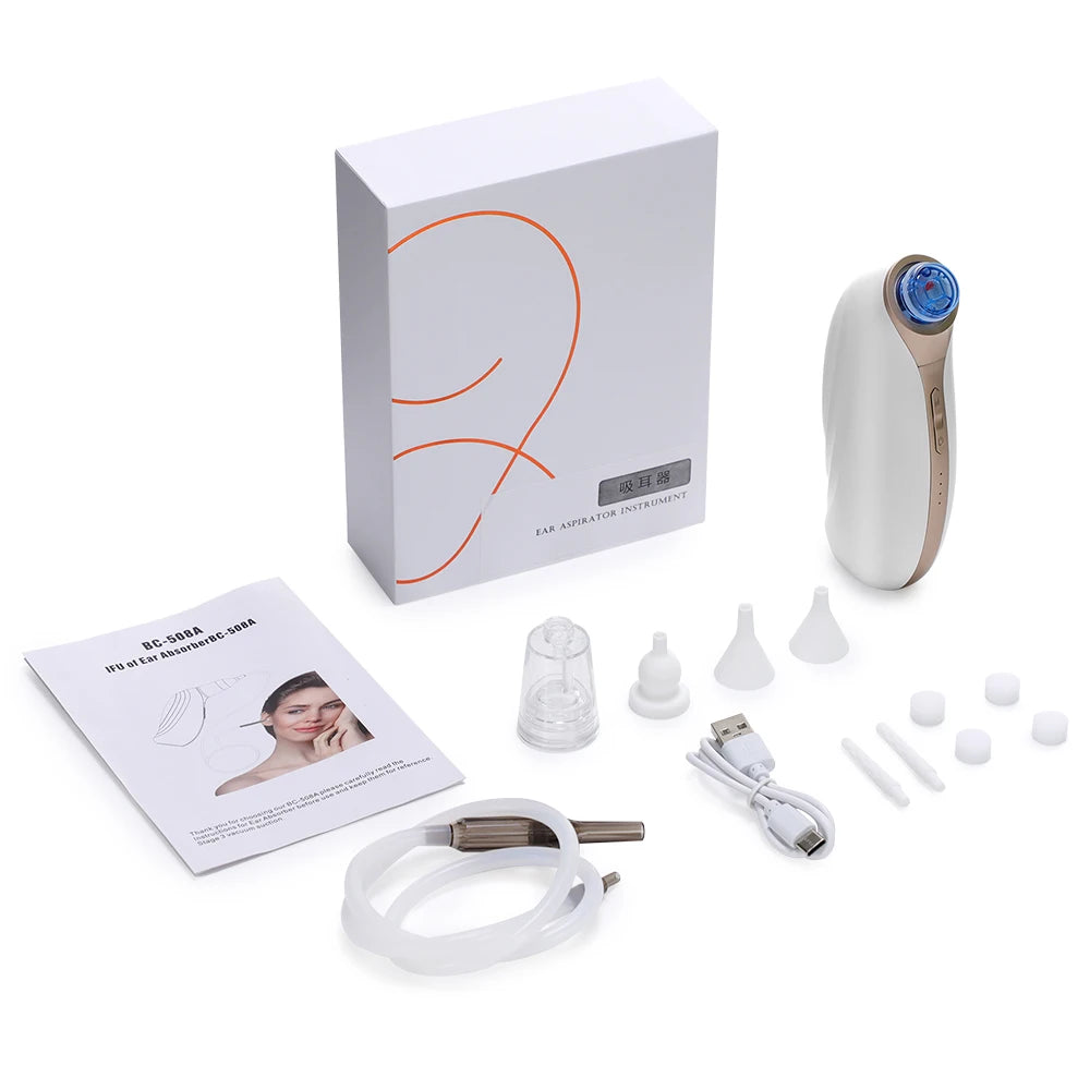 Electric Vacuum Earwax Removal Tool for Adults and Children