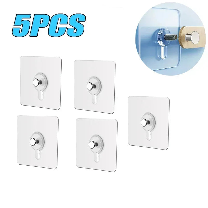 Heavy Duty Adhesive Wall Hooks for Picture Frames and Decor - 18