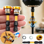 Magnetic Drywall Screw Setter and Positioning Drill Bit
