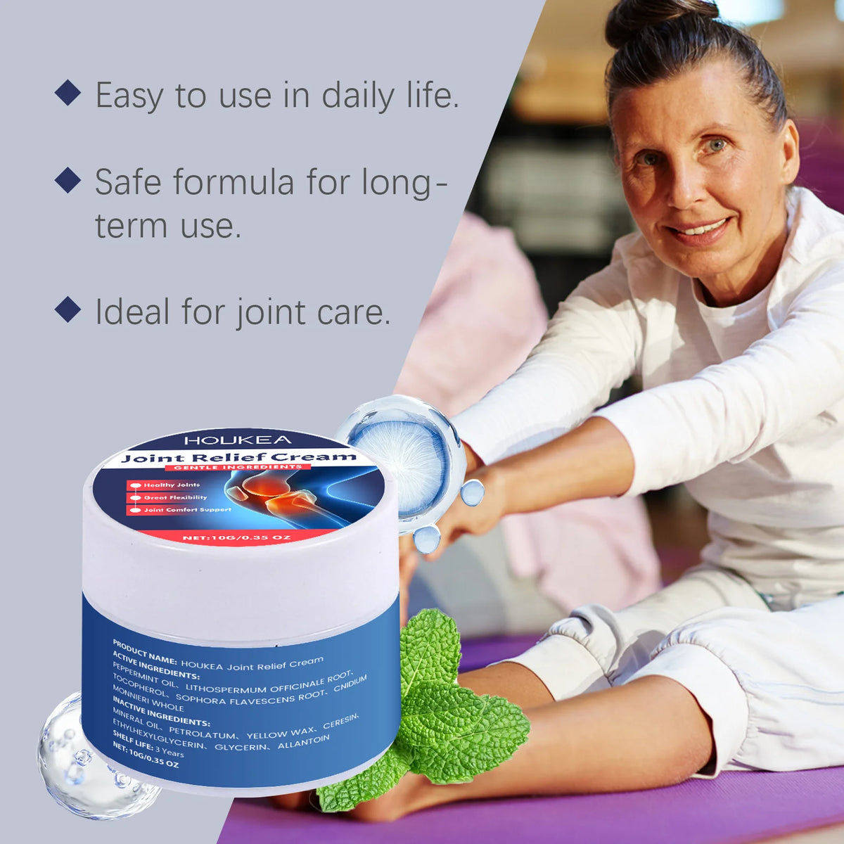 Soothing Joint Relief Massage Cream for Muscle Recovery