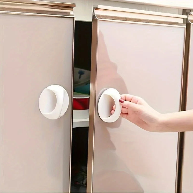 Self-Adhesive Multi-Purpose Helper Handle for Cabinets and Doors