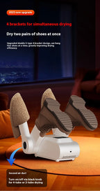 Portable Electric Shoe Dryer for Odor Removal and Dehumidifying