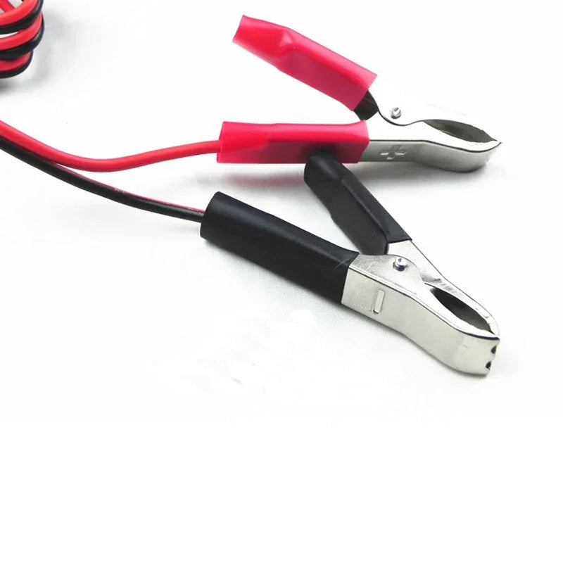 12V Battery Clip-on Cigarette Lighter Power Socket Adapter - 3