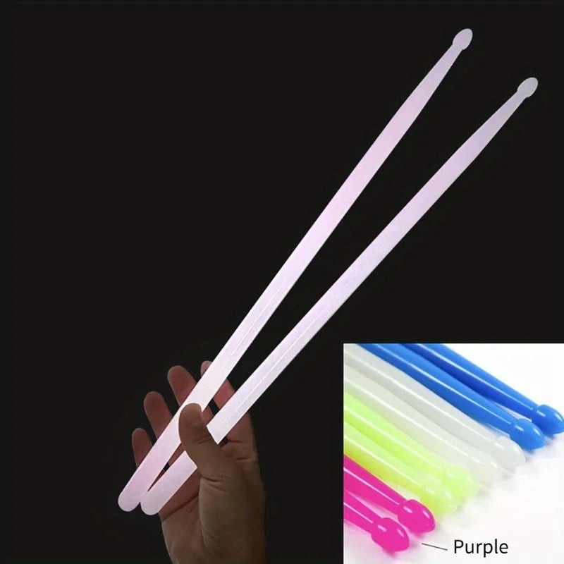 Glow in the Dark Luminous Drumsticks for Stage Performance