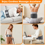 Heated Air Compression Back Massager Belt