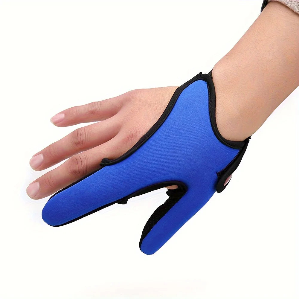 Anti-Slip Two Finger Fishing Glove for Casting