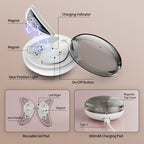 Red Light Microcurrent Under Eye Massager for Dark Circles
