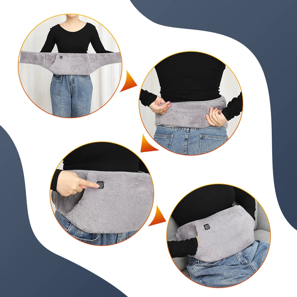 Electric Heated Hand Warmer and Waist Belt