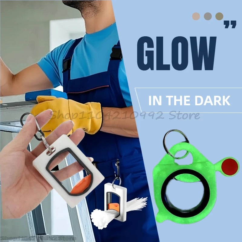 Portable Glow-in-the-Dark Cable Tie Organizer Tool - 1