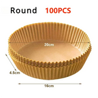Disposable Air Fryer Parchment Paper Liners