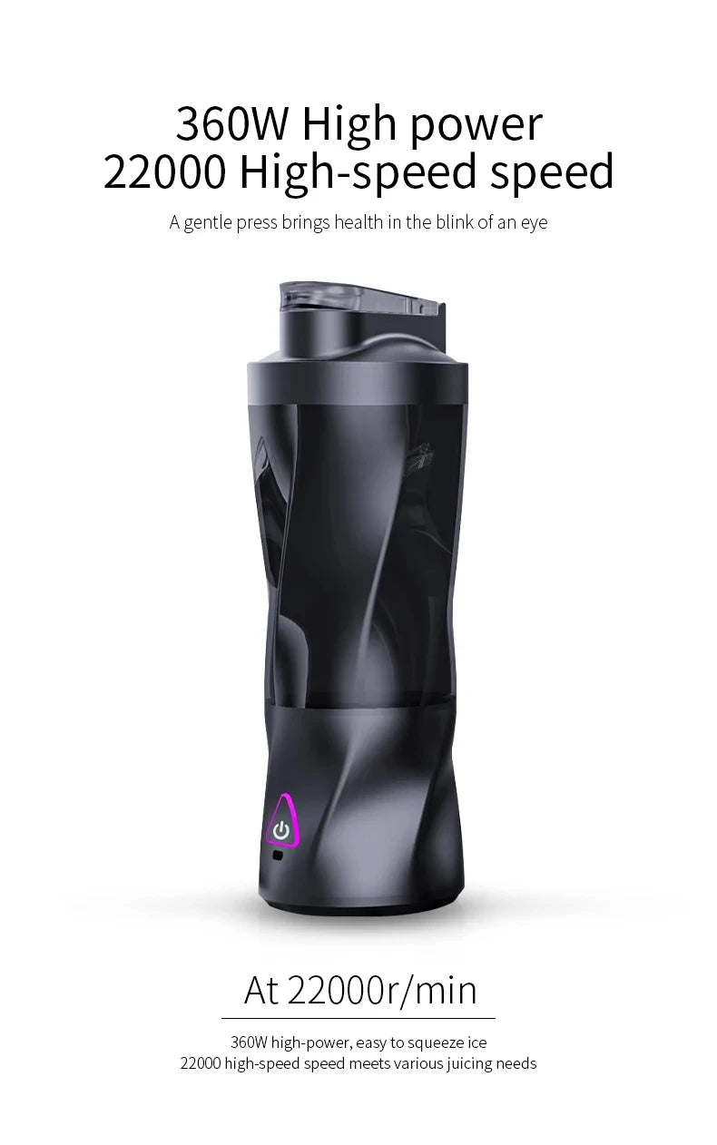 Portable USB Rechargeable Personal Smoothie Blender