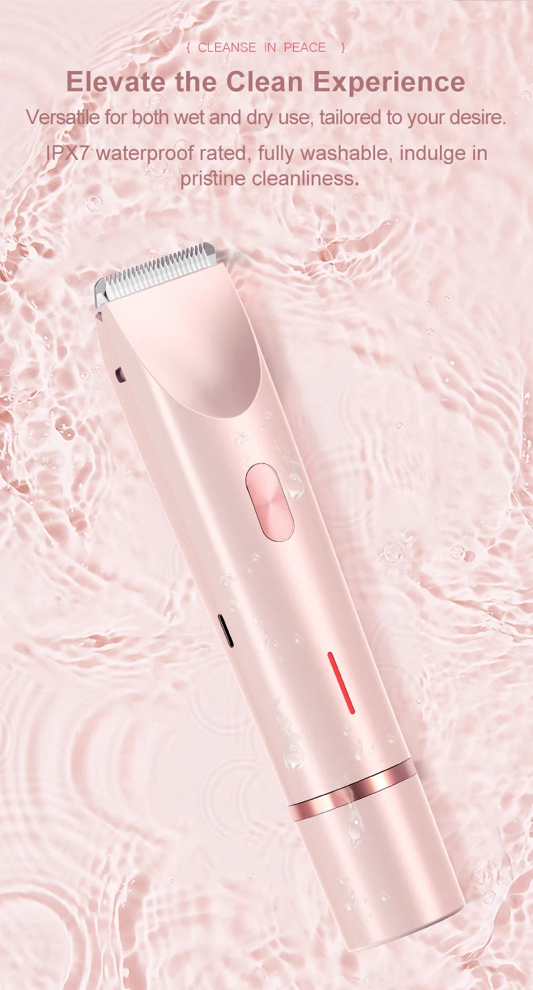 2-in-1 Waterproof Electric Shaver for Face and Body - 13