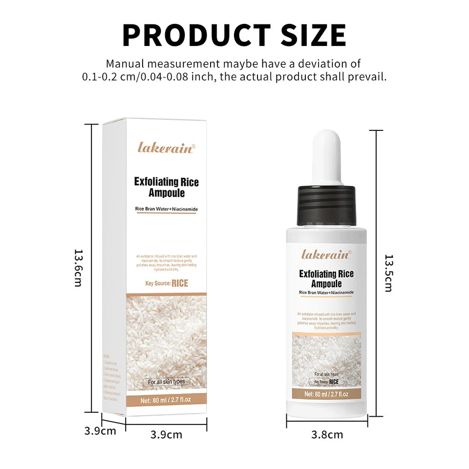 Exfoliating Rice Face Essence for Pore Cleansing and Brightening