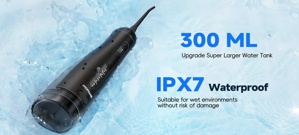 Portable Electric Cordless Water Flosser for Teeth Cleaning