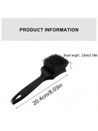 Ergonomic Car Tire and Wheel Rim Cleaning Brush