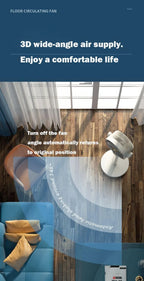 Rechargeable Portable Air Circulation Floor Fan