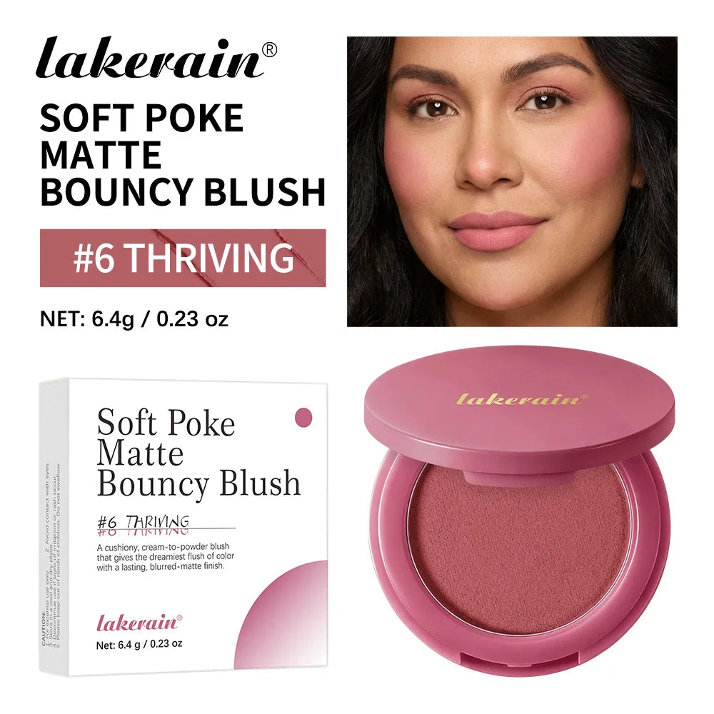 Matte Cream to Powder Bouncy Blush for Natural Flush - 21