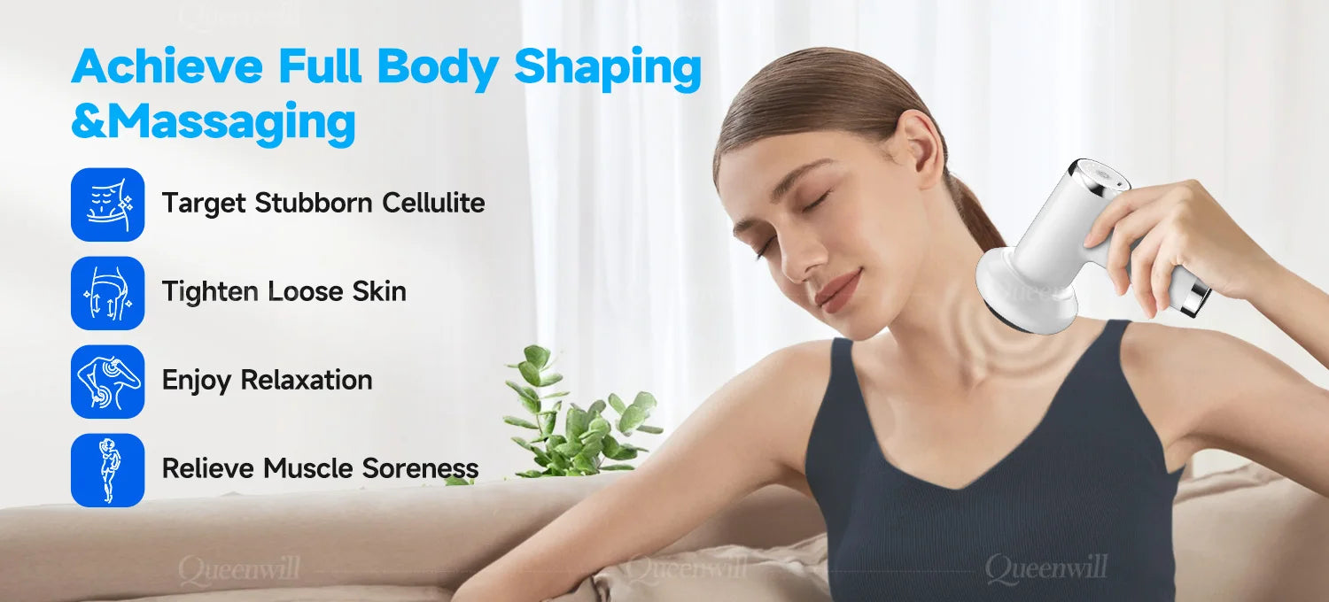 Portable Deep Tissue Body Shaping Massager for Muscle Recovery - 12