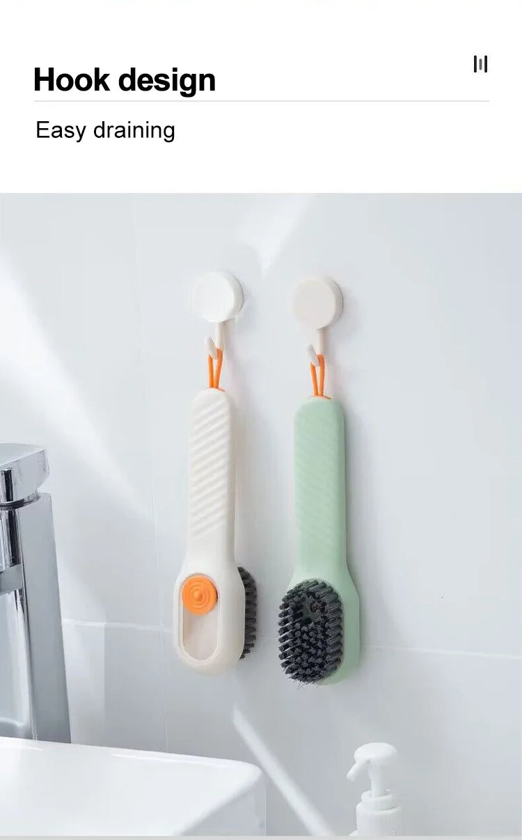 Automatic Liquid Dispensing Shoe Cleaning Brush - 13