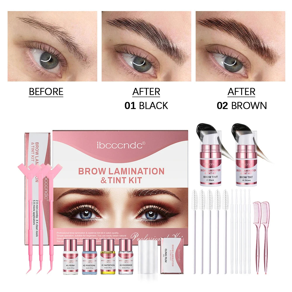 Professional Brow Lamination and Tinting Kit