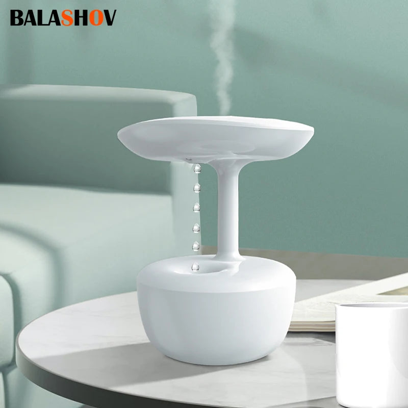 Anti-Gravity LED Water Drop Humidifier