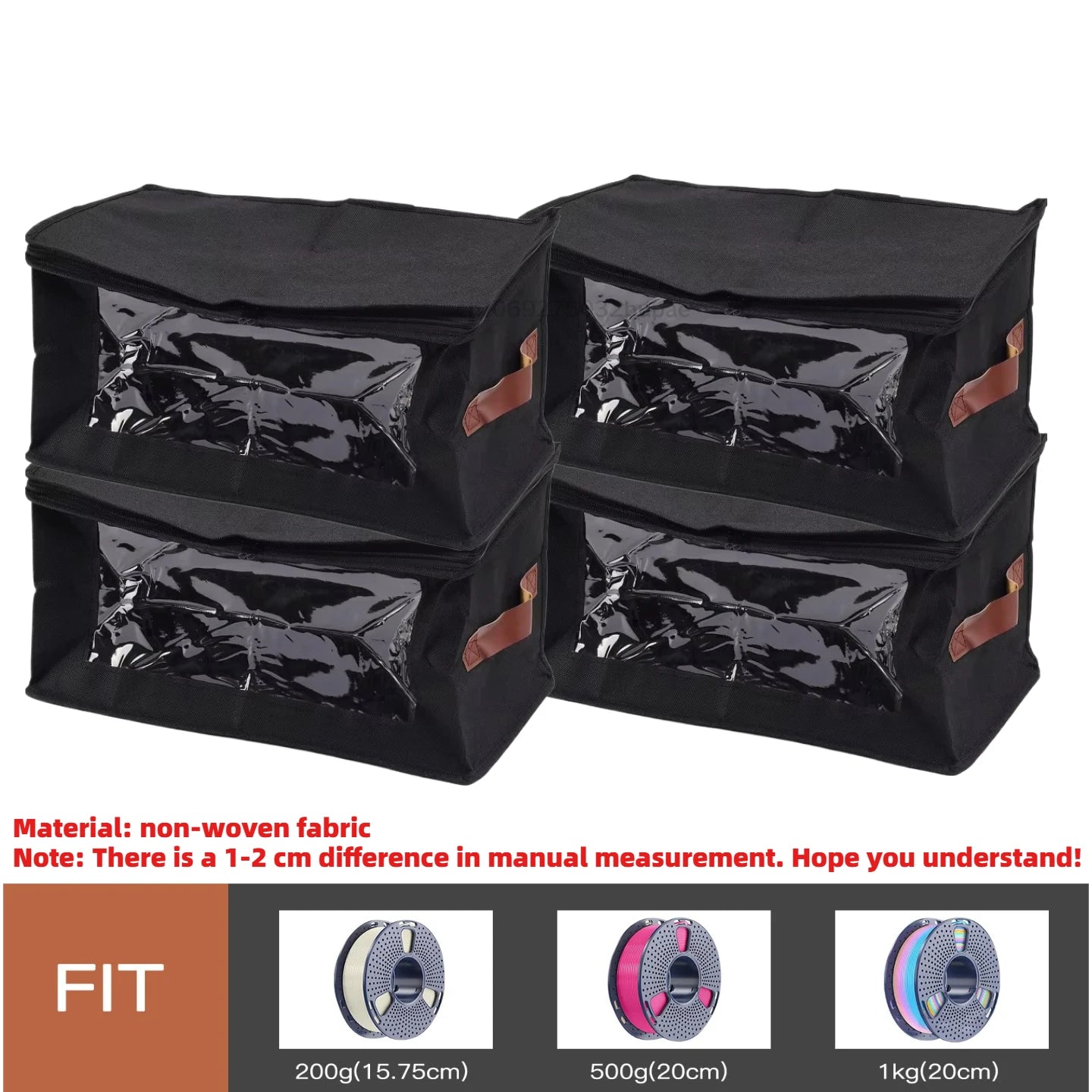 Dustproof 3D Printer Filament Storage Organizer Bag - 18