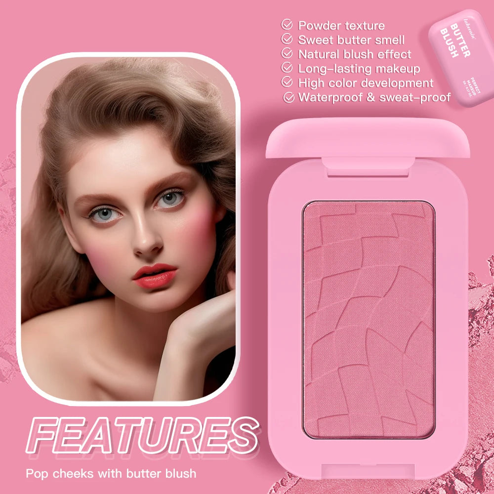 Long-Lasting Cream Butter Blush for Natural Radiant Glow