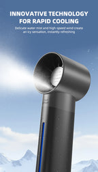 Portable Handheld Misting Fan for Summer Cooling