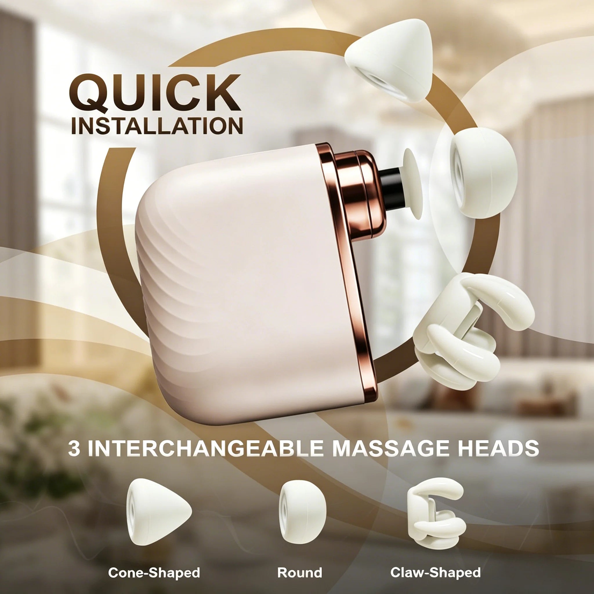 Portable Deep Tissue Percussion Muscle Massage Gun - 2
