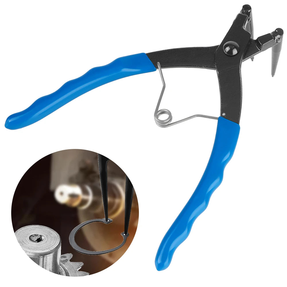 90 Degree Bent Nose Circlip Pliers for Automotive Repairs - 7