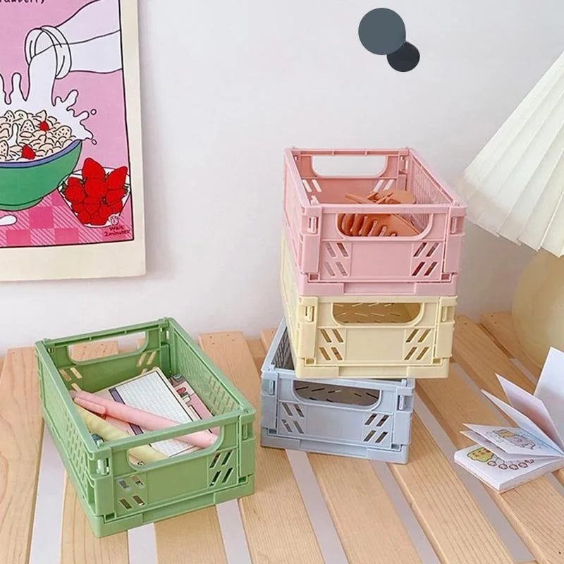 Foldable Desktop Storage Organizer for Home and Office - 11