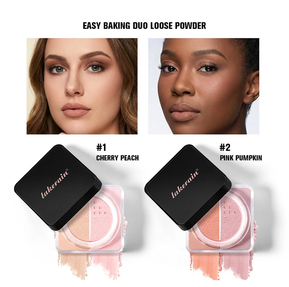 2-in-1 Color Correcting Loose Setting Powder - 8