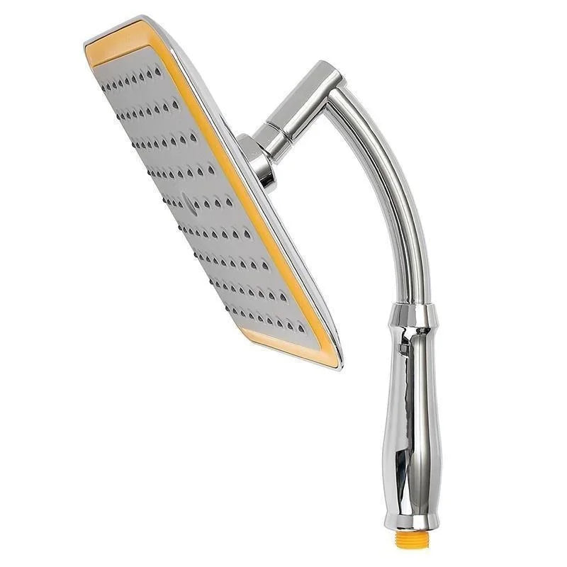 8-Inch Square Rainfall Shower Head with Extension Arm