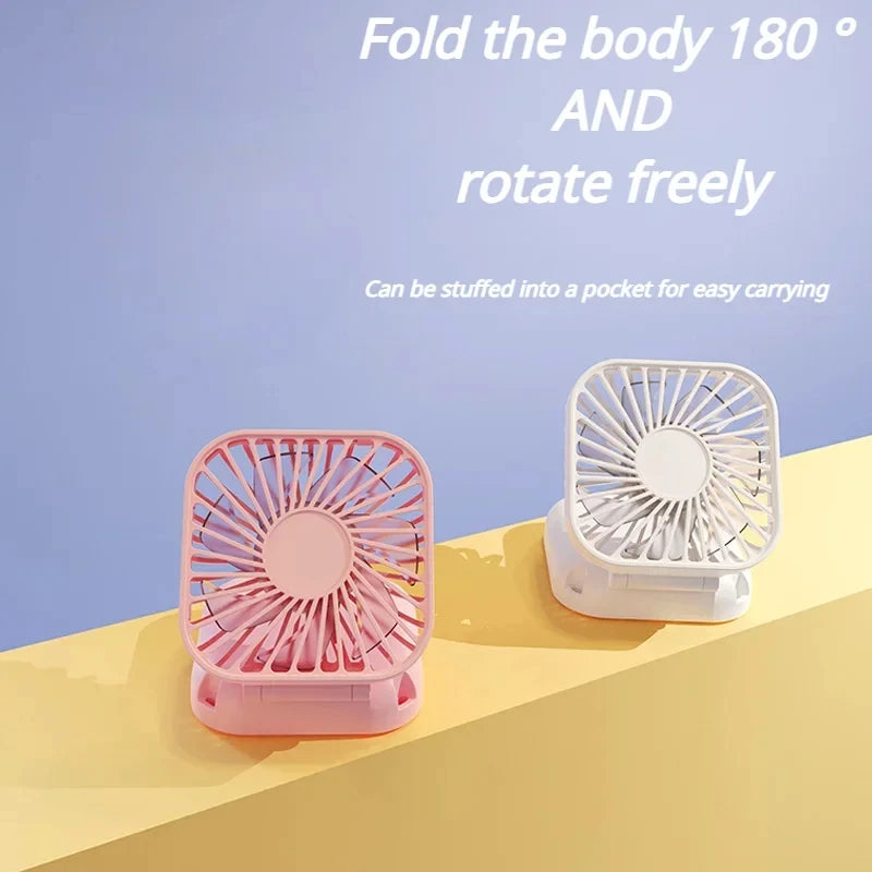 3-in-1 Portable Foldable Handheld and Neck Fan - 2