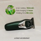 Professional Rechargeable Cordless Hair and Beard Trimmer