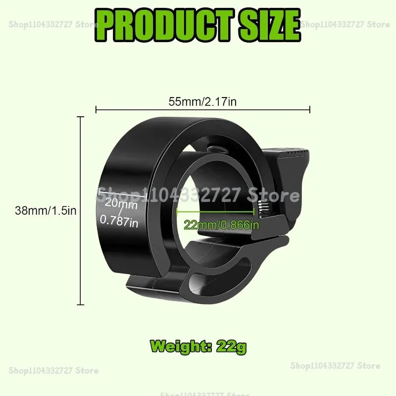 Loud Invisible Bicycle Handlebar Bell - 6