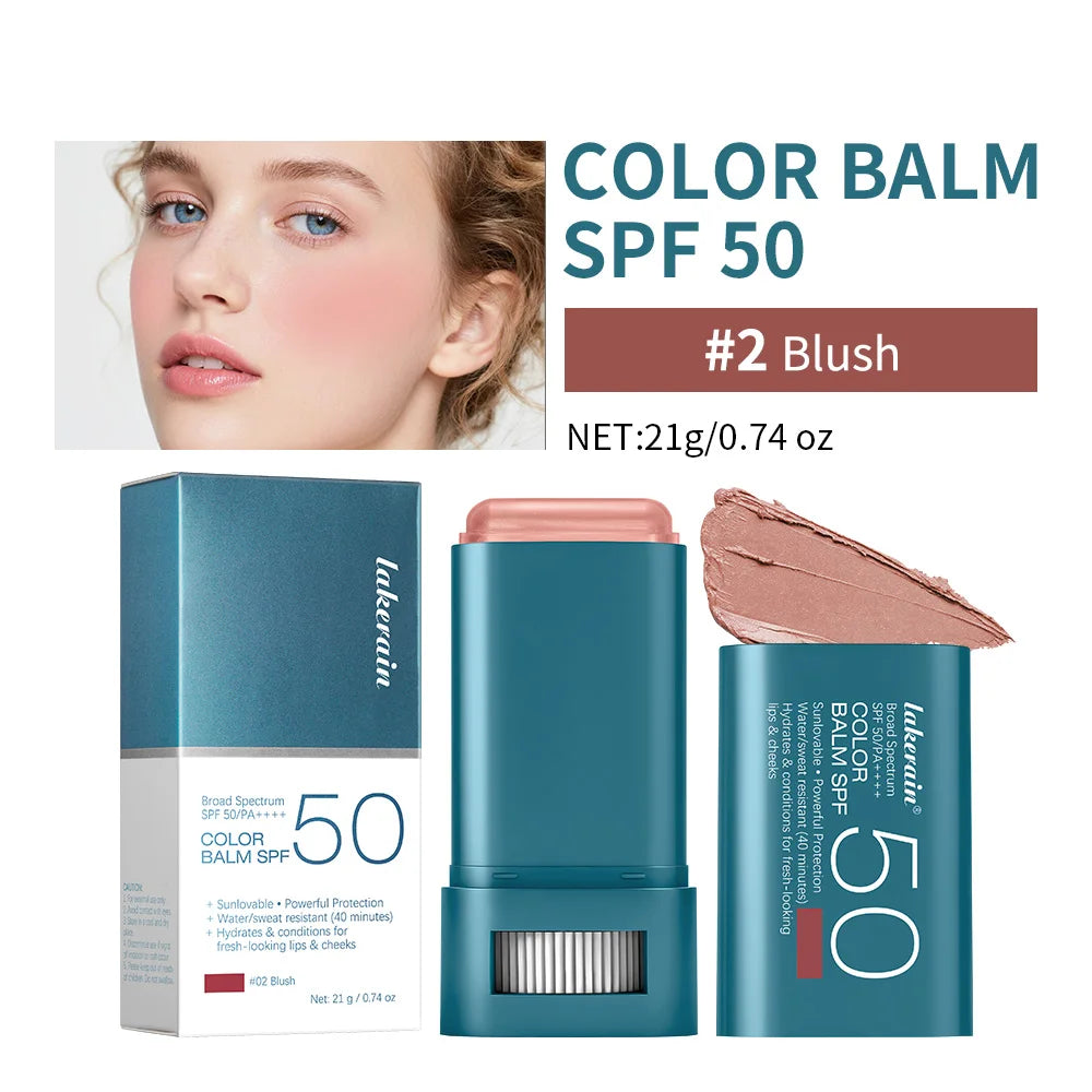 Hydrating SPF 50 Tinted Sunscreen Blush Stick