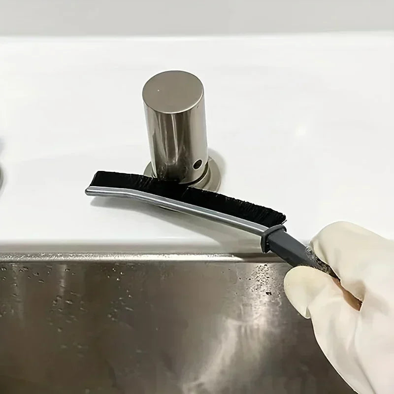 Hard-Bristle Crevice Cleaning Brush for Home Deep Cleaning - 9