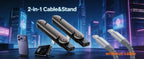 Foldable Charging Cable and Phone Stand