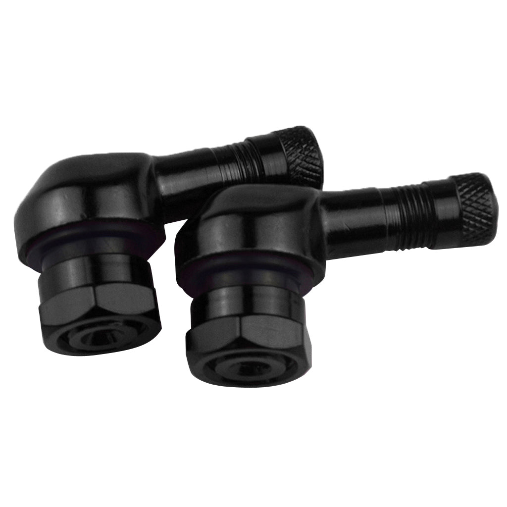 90 Degree Motorcycle Tire Valve Stems for Easy Pressure Checks