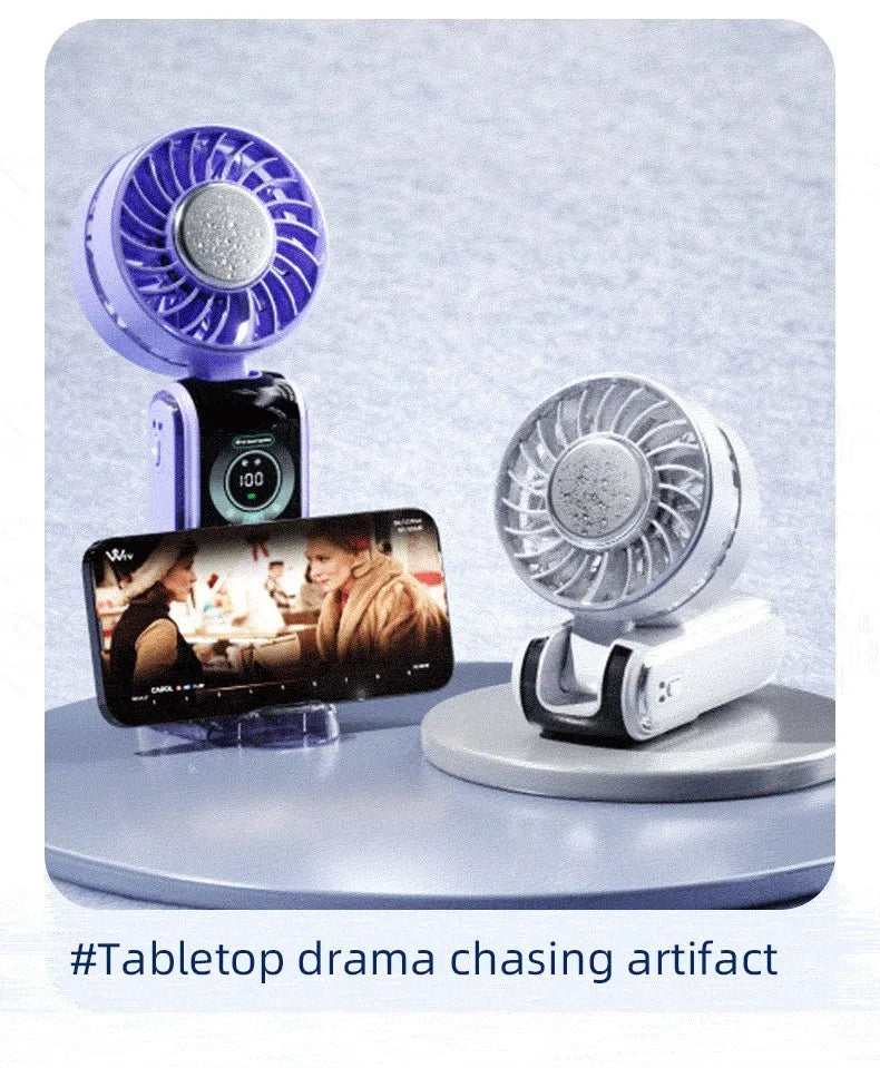 Portable Semiconductor Handheld Cooling Fan - 23