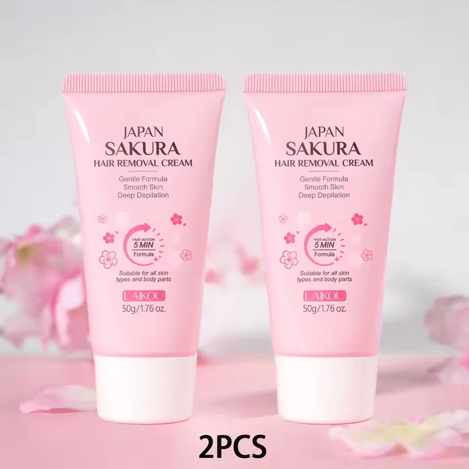 Painless Gentle Hair Removal Cream for Body and Intimate Areas - 24