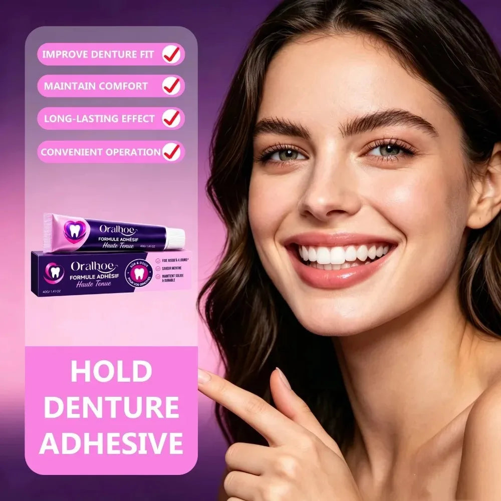Silicone Denture Reline Cushion for Secure Fit